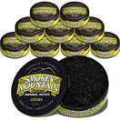 Smokey Mountain Herbal Snuff - Citrus - 10-Can Box - Nicotine-Free and Tobacco-Free - Herbal Snuff - Great Tasting & Refreshing Chewing Tobacco Alternative