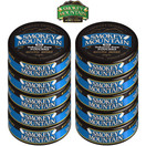 Smokey Mountain Pouches - Arctic Mint - 10-Can Box - Nicotine-Free and Tobacco-Free Herbal Snuff - Great Tasting & Refreshing Tobacco Alternative