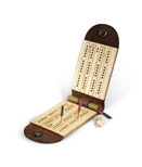 Walnut Studiolo Travel Cribbage Board Game