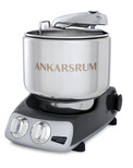 Ankarsrum Assistent Original AKM 6230 Electric Stand Mixer, 7.4 Quart (Black Chrome)