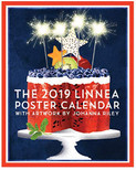 Linnea Design 2019 Poster Wall Calendar 14 X 11 Inches Art by Johanna Riley