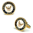 Enamel United States US Navy Cufflinks