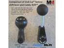 Caddy Shift CLUB CAR Golf Cart Shifter, Forward-Reverse Shift Lever, Handle, Knob