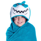 Comfy Critters Stuffed Animal Blanket  Shark  Kids Huggable Pillow and Blanket Perfect for Pretend Play, Travel, nap time.