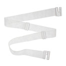 isABelt | No Show | No Bulk | Invisible | Women's Slimming Belt with Flat Locking Plastic Clasp, (1'' Wide, Color: Clear)