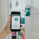 Toddlermonitor  The Next Phase of Baby Monitor - Smartphone Enabled, Door Hanging, Motion Sensor Device  Alerts You When Your Child Leaves Their Bedroom - 1 Pack