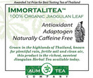 Jiaogulan Herbal Leaf Tea | Organic | 3.5oz/100g = 100 8oz Cups