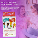 LetzTalk Conversation Starter and Question Cards - Builds Self-Esteem and Confidence in Teens