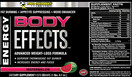 Power Performance Products Body Effects - the Ultimate Weight Loss, Fat Burning, Energy Boosting, Appetite Suppressing, Mood Enhancing and Muscle-Defining Supplement - Watermelon 570 grams (1lbs. 4.1 oz)