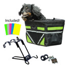 Travelin K9 2019 Pet-Pilot Original Dog Bike Basket Carrier | 10 Color Options for Your Bicycle