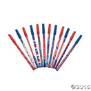 72 Pack Patriotic Pen Assortment