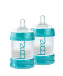 Baby Bottles - Bare Air-Free Feeding System - Easy Latch Nipple - Best For Bottle-Fed Babies  Twin Pack of 4 oz. Bottles