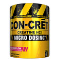 CON-CRET Creatine HCI Micro-Dosing Pre Workout Powder for Muscle Building, Endurance, & Recovery, 48 Servings, Watermelon