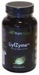 LiyfZyme Plant Based Digestive Enzyme Supplement - 180 Veggie Caps. PuraDyme