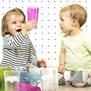 Reflo 360 Rotating Spoutless Training Cup for Baby, Kids and Toddlers - 4 Pack (Green, Blue, Clear, Red-Violet) Reflo 360 Rotating Spoutless Training Cup for Baby, Kids and Toddlers - 4 Pack (Green, Blue, Clear, Red-Violet)