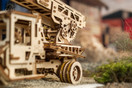 UGears Fire Truck with Ladder mechanical wooden model KIT 3D puzzle Assembly