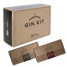 The Homemade Gin Kit Cocktail with Original Blend, Smoky Blend Gin Kit Refill and Spicy Blend Gin Kit Refill - Enough to Make 6 Batches - Also Includes 2 Gin Bottles, Gin Strainer, and Gin Funnel