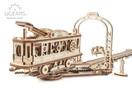 UGears Mechanical Town Series Tram Line mechanical wooden model KIT 3D puzzle Assembly