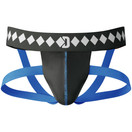 Diamond MMA Athletic Cup Groin Protector & Four-Strap No Shift Jock Strap System for Sports - Medium 32"" - 34"" (71-86cm)