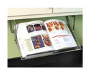 Clear Solutions Under Cabinet Mounted Cookbook Holder - Acrylic - Made in The USA