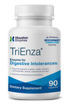 Houston Enzymes TriEnza – 90 Capsules (45 Doses) | Broad-Spectrum Enzymes for Digestive Intolerances | Supports Digestion of Gluten, Casein, Soy, Proteins, Carbohydrates, Sugars, Fats &...