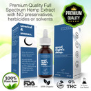 "500 mg Full Spectrum Hemp Extract Oil blended with Organic Lavender and Chamomile"