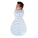 Woombie Grow with Me Baby Swaddle - Convertible Swaddle Fits Babies 0-9 Months - Expands to Wearable Blanket for Babies Up to 18 Months (Somebunny Loves Me)