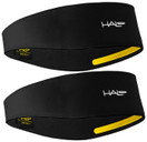 Halo II Headband Sweatband Pullover - 2 Pack - 2-Black Pullover Headbands