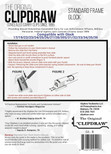 The Original Clipdraw for Glocks Part #GS fits models: 17, 19, 22, 23, 24, 25, 26, 27, 28, 30S, 31, 32, 33, 34, 35, 36