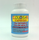COLOSAN CAPSULES For Oxygen and Colon Health, 120 900mg Caps
