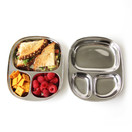 ECOlunchbox Kid's Tray - Divided Stainless Steel Tray