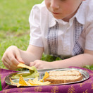 ECOlunchbox Kid's Tray - Divided Stainless Steel Tray