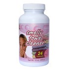 Smelly Towel Cleaner, All Natural, Light Garden Scent 24 Treatments 12-Ounce