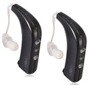 Sound World Solutions - Sidekick - Bluetooth Wireless Personal Sound Amplifier (Two Ear Bundle, Black Pearl Metallic)