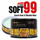 Soft99 Fusso 12 Months Auto Care Waterproof Wash Coat Detailing Wax Dark Color 7 ounces