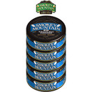 Smokey Mountain Arctic Mint Pouches, 5 Cans, no Tobacco and no Nicotine, Refreshing Herbal and Smokeless Chew Alternative
