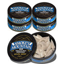 Smokey Mountain Arctic Mint Pouches, 5 Cans, no Tobacco and no Nicotine, Refreshing Herbal and Smokeless Chew Alternative