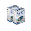 Can-C Eye Drops 2 Pack 4 x 5ml Vials with Eye Drop Guide