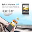 A129 DUO 1080P Dual Channel Wifi Car Dash cam