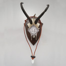 The Bushcraft | Fire Starter Necklace MADE IN USA | Lifetime Guara...dant | Rich Cowhide Leather | Tied with Classic Mountaineering Knots