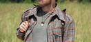 The Bushcraft | Fire Starter Necklace MADE IN USA | Lifetime Guara...dant | Rich Cowhide Leather | Tied with Classic Mountaineering Knots