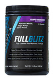 FULLBLITZ by Build Fast Formula | Fully Loaded Pre Workout | Energy Booster plus Nootropic Blend | Nitric Oxide Boosting Supplement for Increased Energy, Focus, and Muscle Pump (Grape Bubblegum)