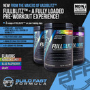 FULLBLITZ by Build Fast Formula | Fully Loaded Pre Workout | Energy Booster plus Nootropic Blend | Nitric Oxide Boosting Supplement for Increased Energy, Focus, and Muscle Pump (Grape Bubblegum)