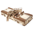 UGEARS Dream Cabriolet VM-05 Mechanical Model Kit, Wooden 3D Car Puzzle