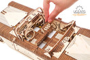 UGEARS Dream Cabriolet VM-05 Mechanical Model Kit, Wooden 3D Car Puzzle