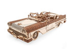 UGEARS Dream Cabriolet VM-05 Mechanical Model Kit, Wooden 3D Car Puzzle