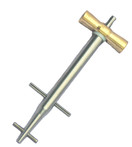    CLT01L - Clamptite - 5 1/4" Stainless Steel Tool w/ Aluminum Bronze T-Bar Nut Lanyard Extension