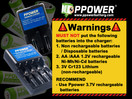   Ppower Pbe 12 packs of 700mAh 3.7v Cr123a Rechargeable Battery + PPO...y boxes (12X) CE Certified for Arlo Camera, Reolink Argus, Keen, etc