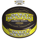 Smokey Mountain Herbal Snuff - Citrus - 1-Can - Nicotine-Free and Tobacco-Free - Herbal Snuff - Great Tasting & Refreshing Chewing Tobacco Alternative