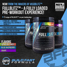 FULLBLITZ by Build Fast Formula | Fully Loaded Pre Workout | Energy Booster plus Nootropic Blend | Nitric Oxide Boosting Supplement for Increased Energy, Focus, and Muscle Pump (Rainbow Candy)